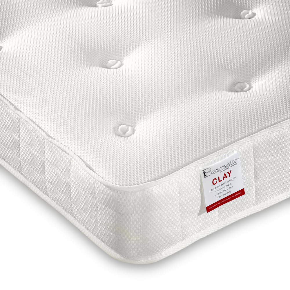 Bedmaster Snowdon 3 Tier White Bunk Bed with Orthopaedic Mattresses Image 5
