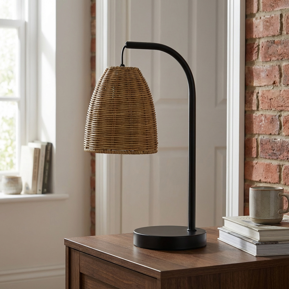 Rhyan Table Lamp - Black Image 4