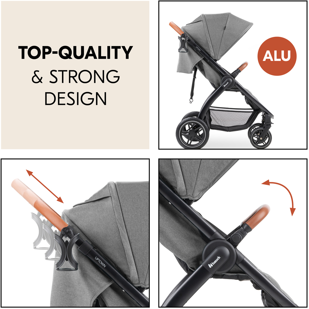 hauck Uptown - Melange Grey Image 4