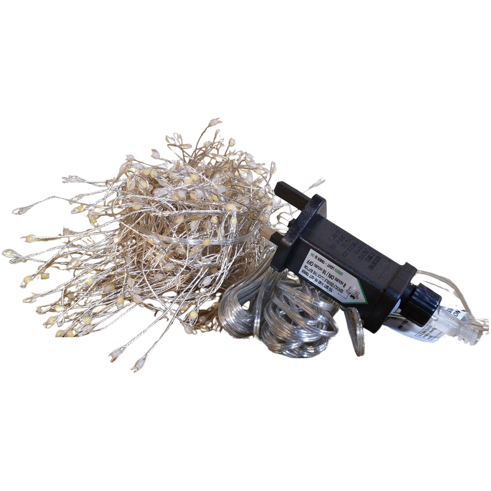 Samuel Alexander 288 Warm White LED Premier Garland Wire Light 1.8m Image 2