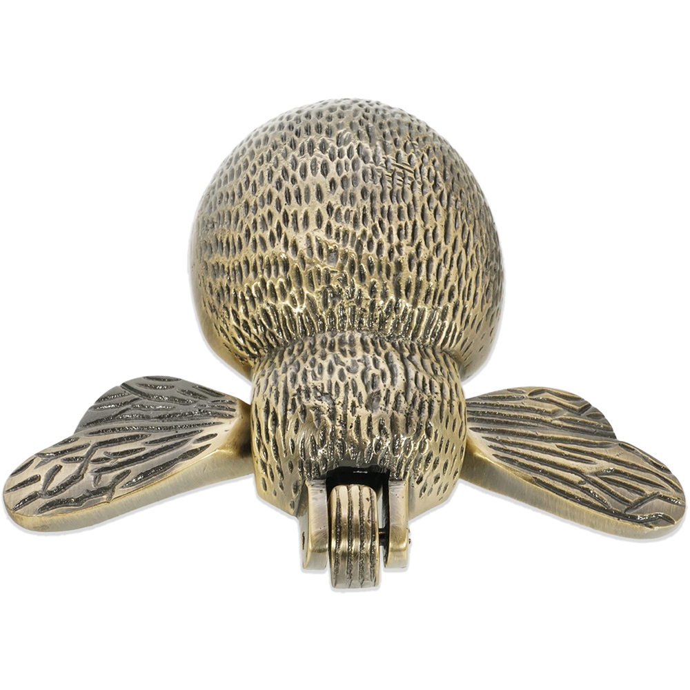 Spira Brass Antique Brass Bumble Bee Door Knocker Image 3