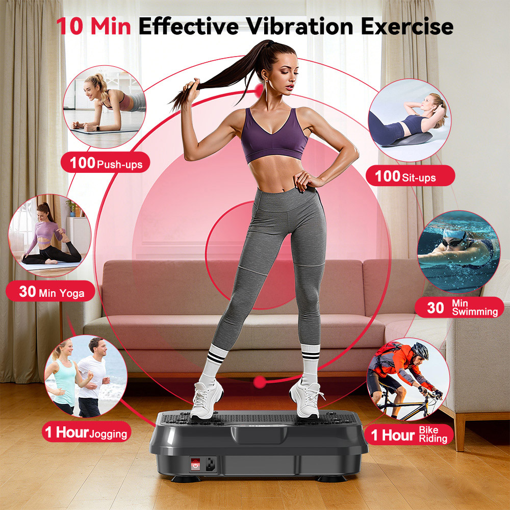 Rattrix F1 Black Vibration Plate with 250 Intensity Levels Image 6