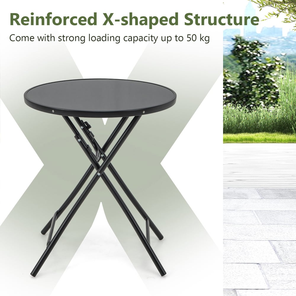 Costway Round Bistro Table Image 7