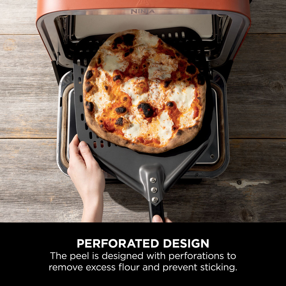 Ninja Woodfire Black Grey Oven Pizza Peel 12 inch Image 3