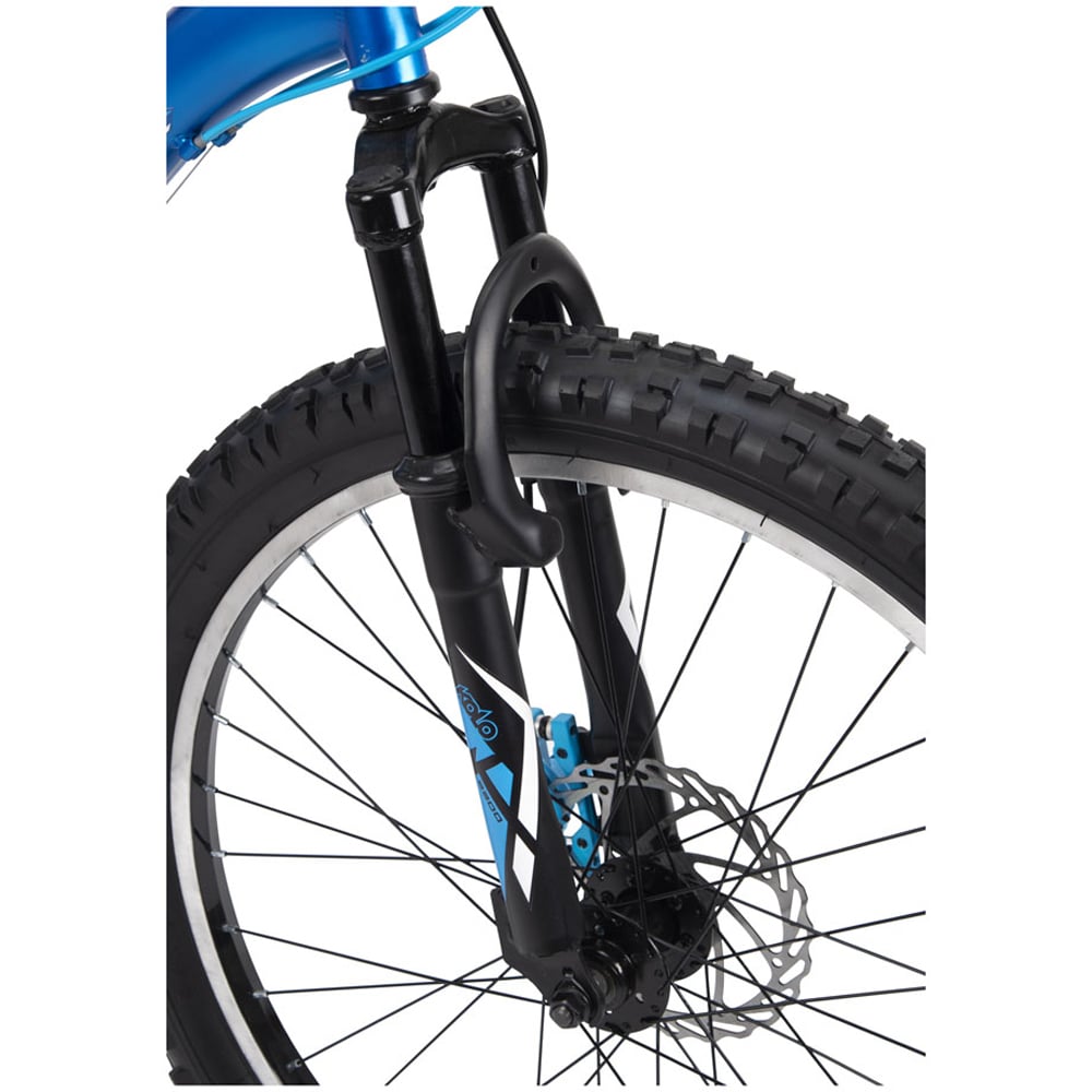 Huffy Extent Kids 18 Speed 24 inch Cobalt Blue Mountain Bike Image 4