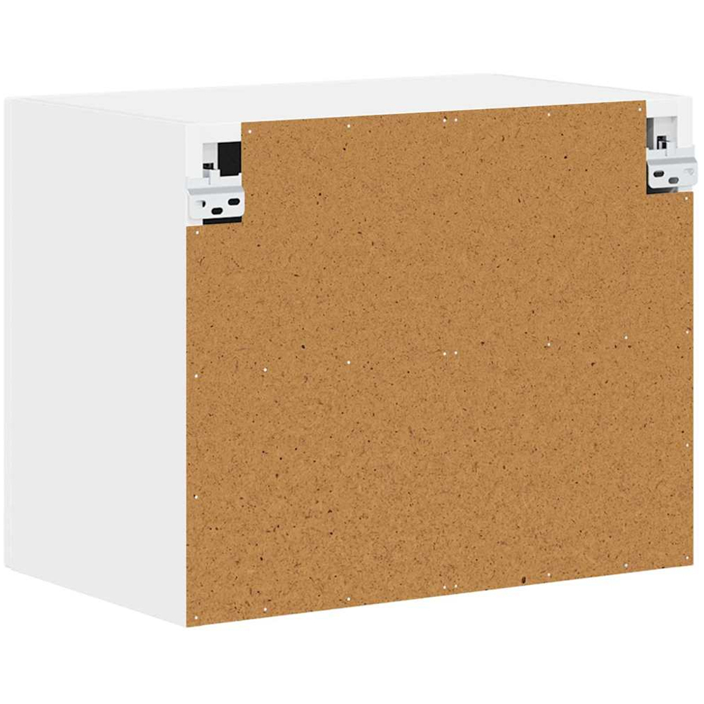 vidaXL Kalmar Single Door White Wall Mounted Wide Kitchen Cabinet Image 8