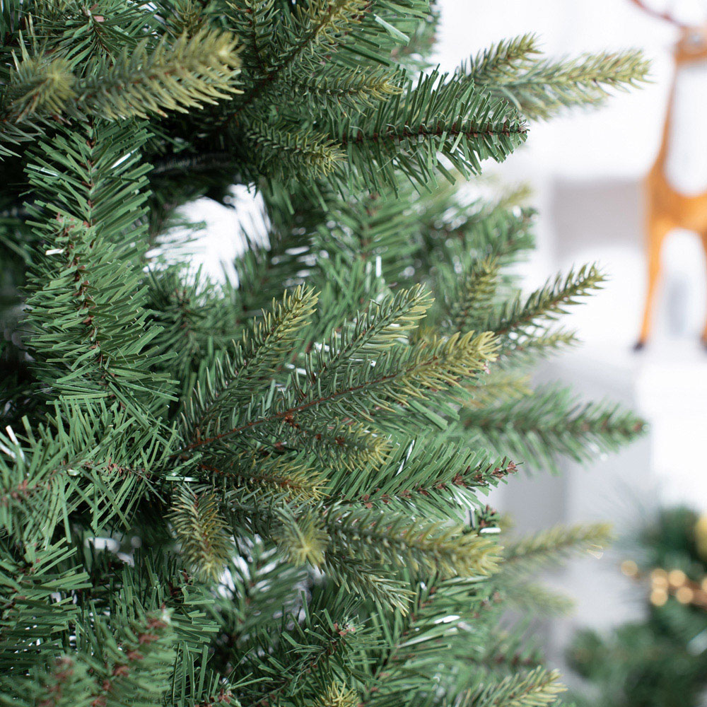 Abrihome Slim Artificial Christmas Tree with 1111 Mixed Tips 6.5ft Image 3