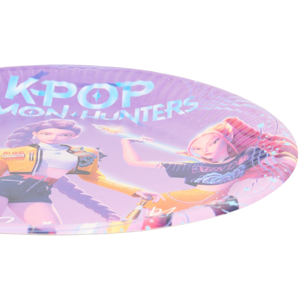Kpop Demon Hunters Plates 8 Pack Image 6