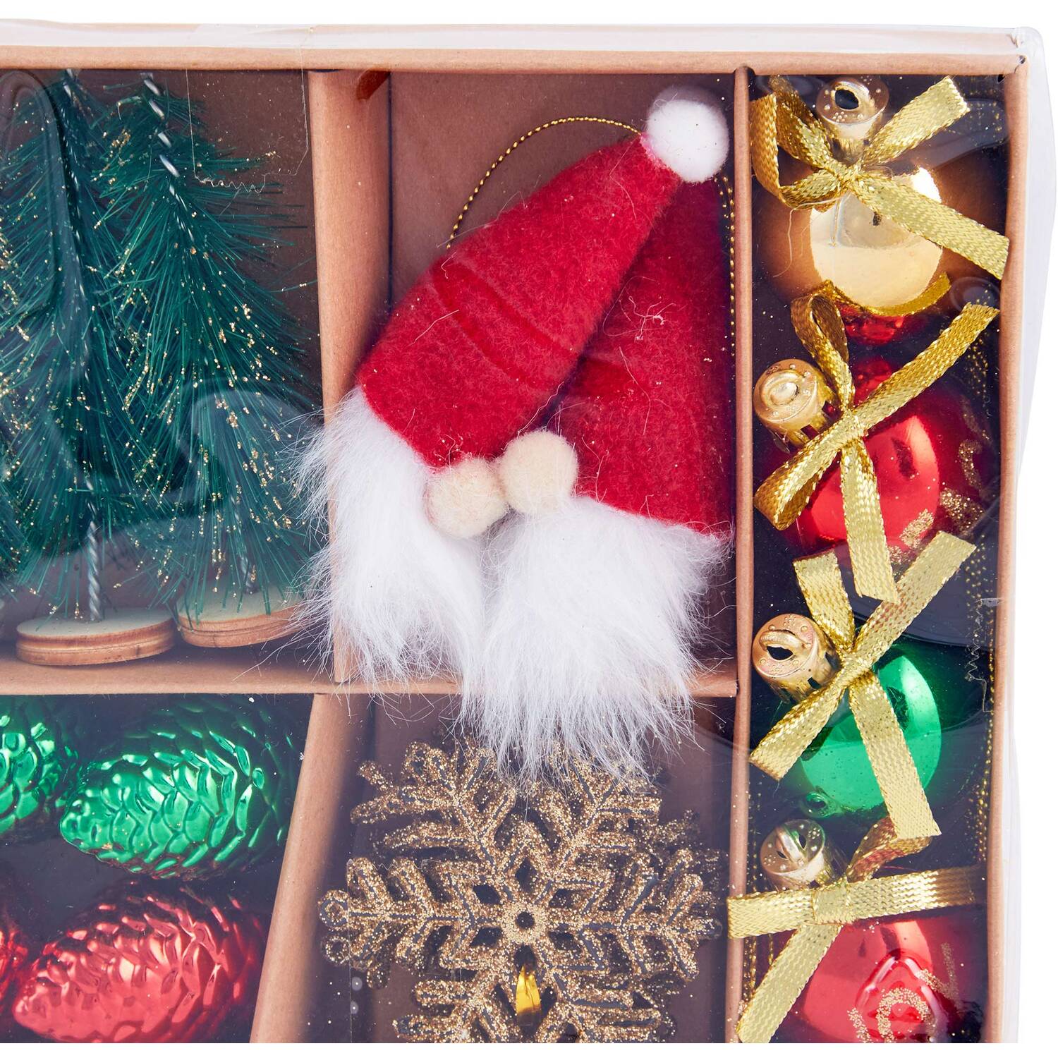 Pack of 24 Traditional Baubles Image 2