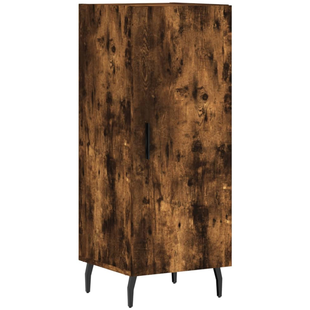 vidaXL 2 Door Smoked Oak Highboard Image 7