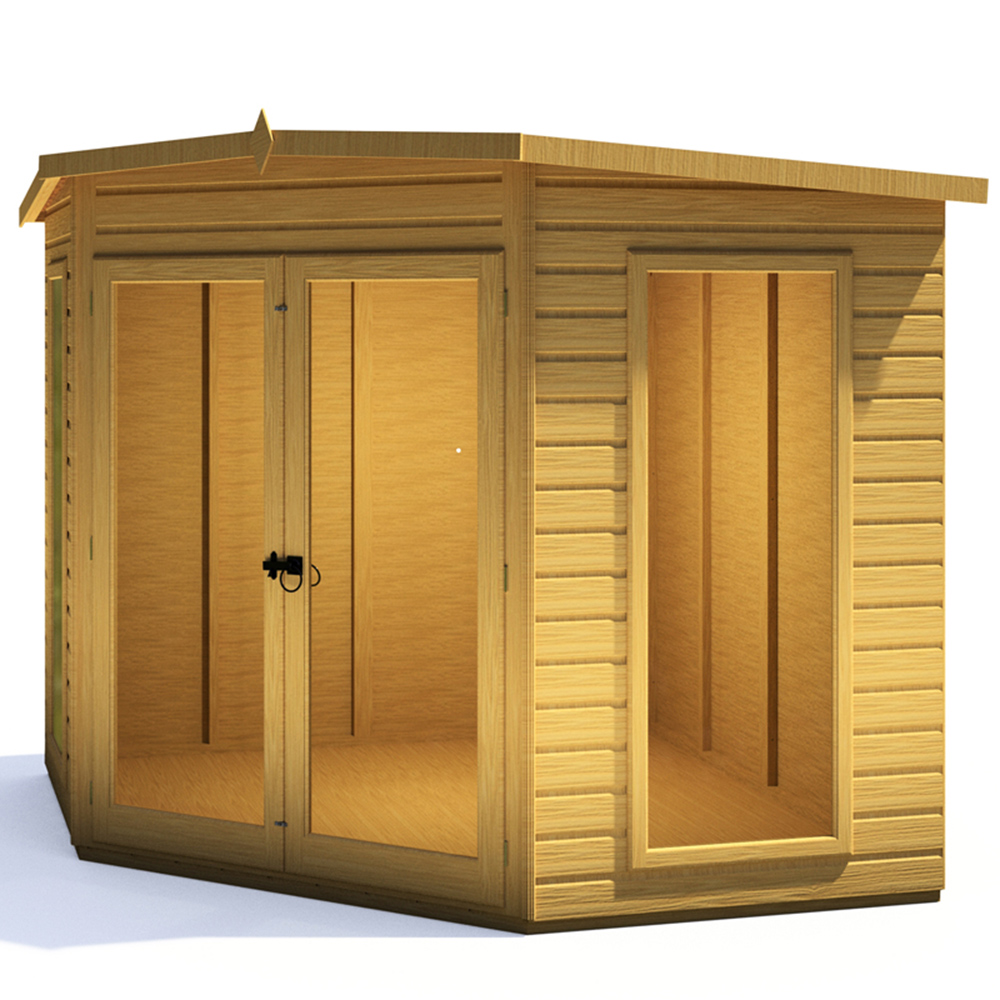 Shire Barclay 8 x 8ft Double Door Traditional Summerhouse Image 4