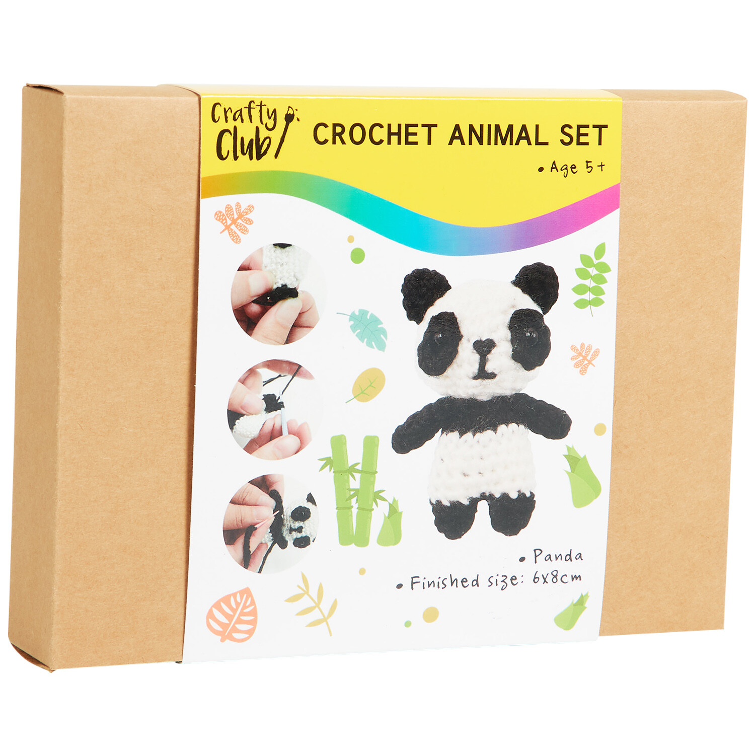 Crochet Animal Set - Multicolour Image 16