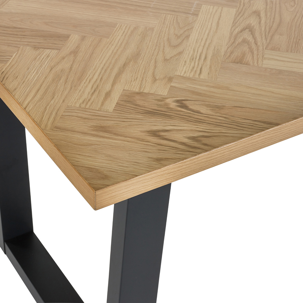 Julian Bowen Hilton 4 Seater Dining Table Image 5