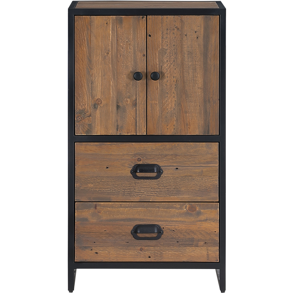 Baumhaus Ooki 2 Door 2 Drawer Modular Medium Cupboard Image 3