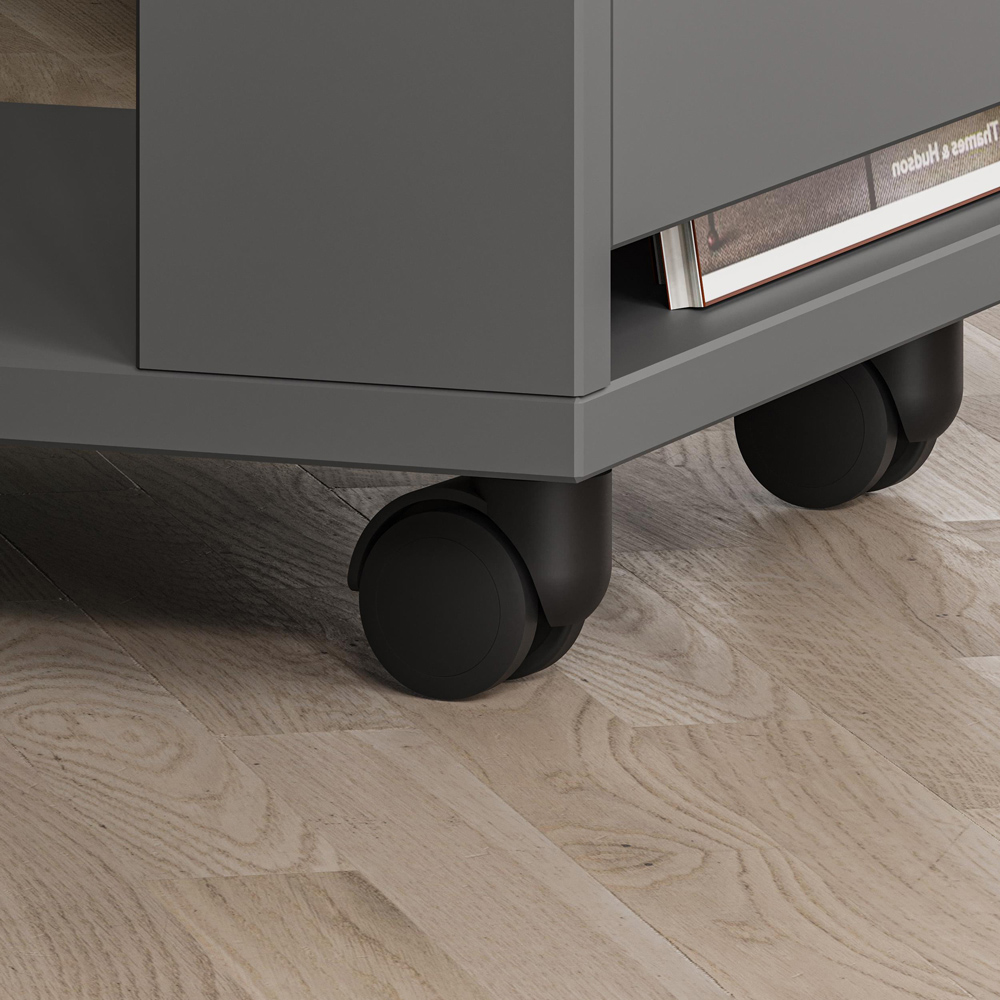 Decortie Edi Anthracite C Sofa Table Image 4