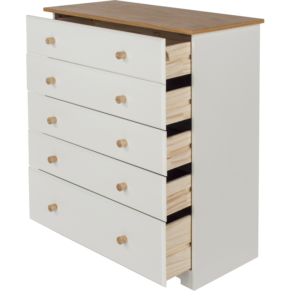 Core Products Colorado 5 Drawer Chest of Drawers Image 5