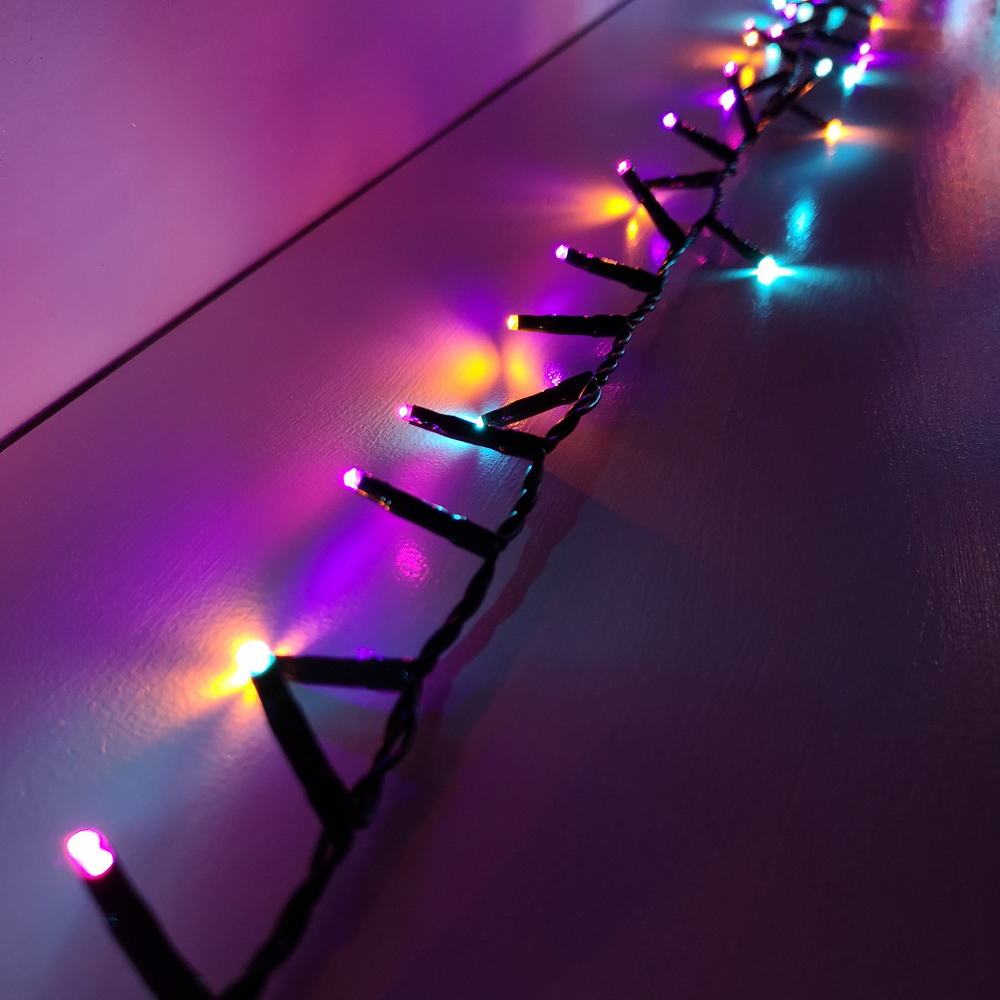 Samuel Alexander 750 Rainbow LED Multi-Function Green String Light 19m Image 4