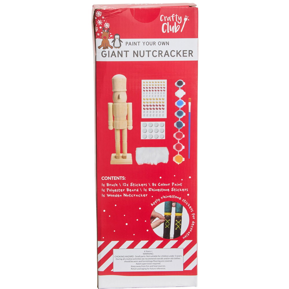 Paint Your Own Giant Nutcracker Kit Image 3