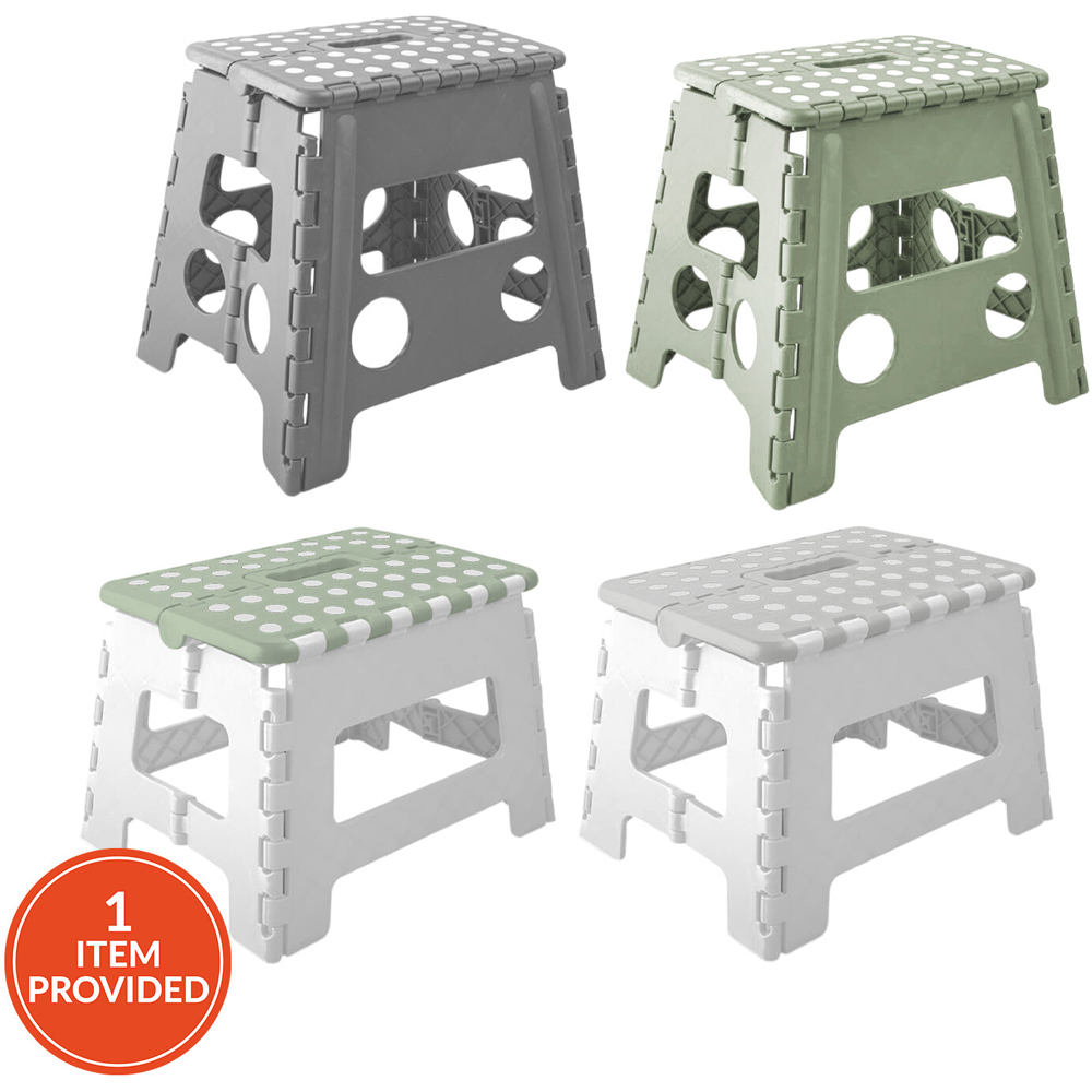 My Home Tall Folding Step Stool | Wilko