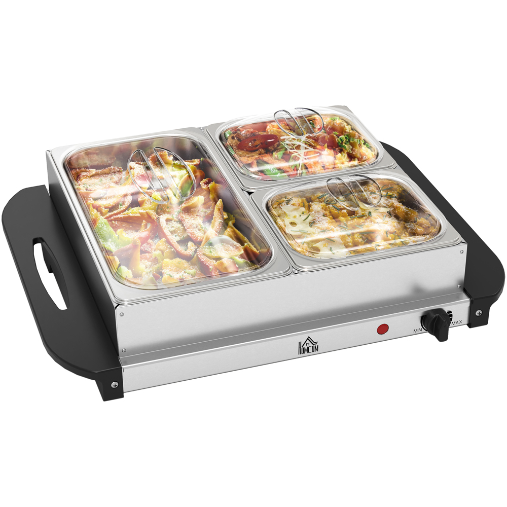 HOMCOM 800-214V70SR 4.5L Electric Food Warmer Image 1