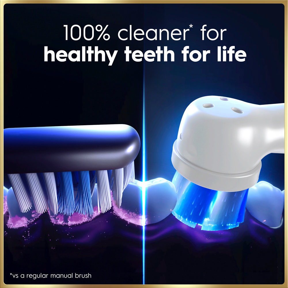 Oral-B iO 9 Rose Quartz Edition Electric Toothbrush with Travel Case and Fast Charger Image 3