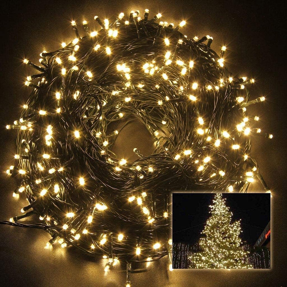 Shatchi 750 Warm White Multifunction LED Fairy String Lights Image 3