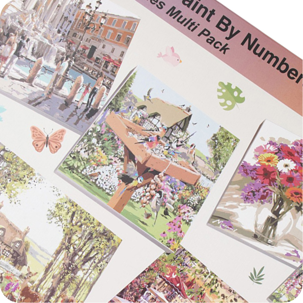 MacNeil Paint By Numbers Special Mixed Sizes Multipack Multicolour Image 5