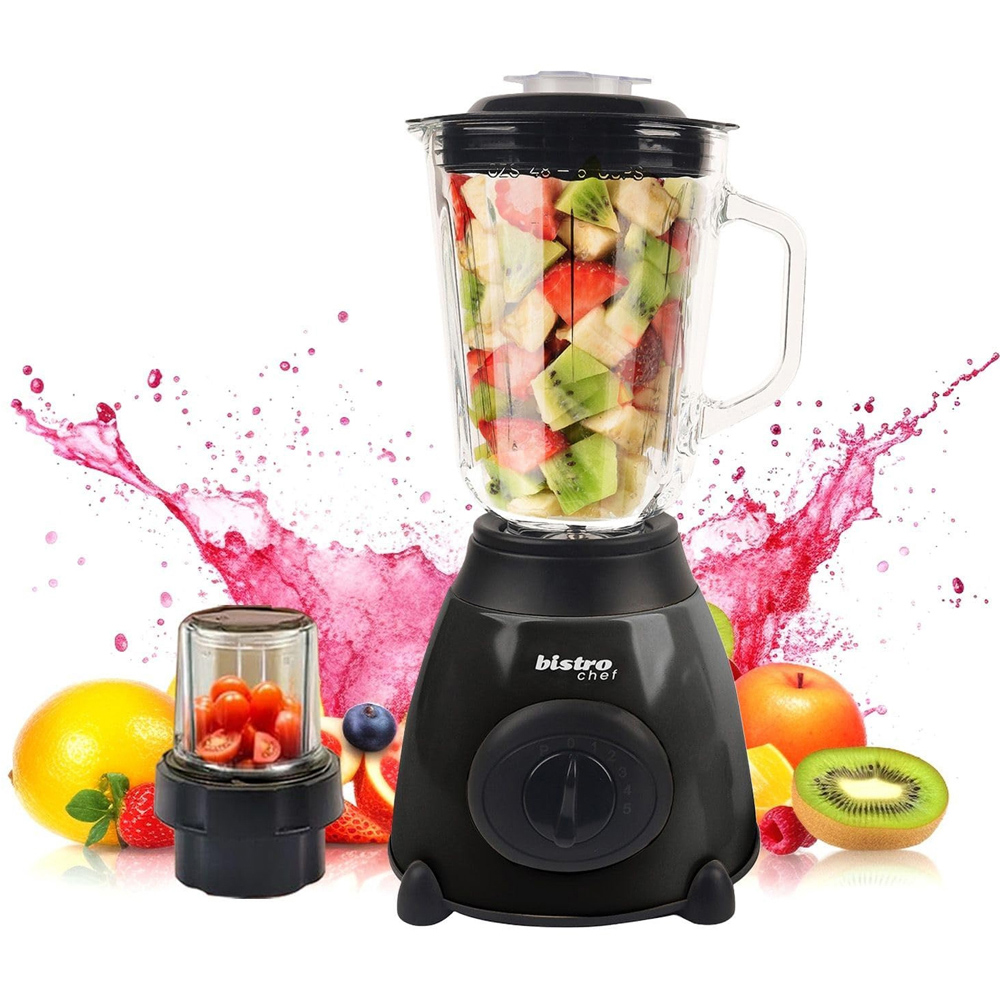 Alivio Bistro Chef 2-in-1 Black Mixer Blender 850W Image 3