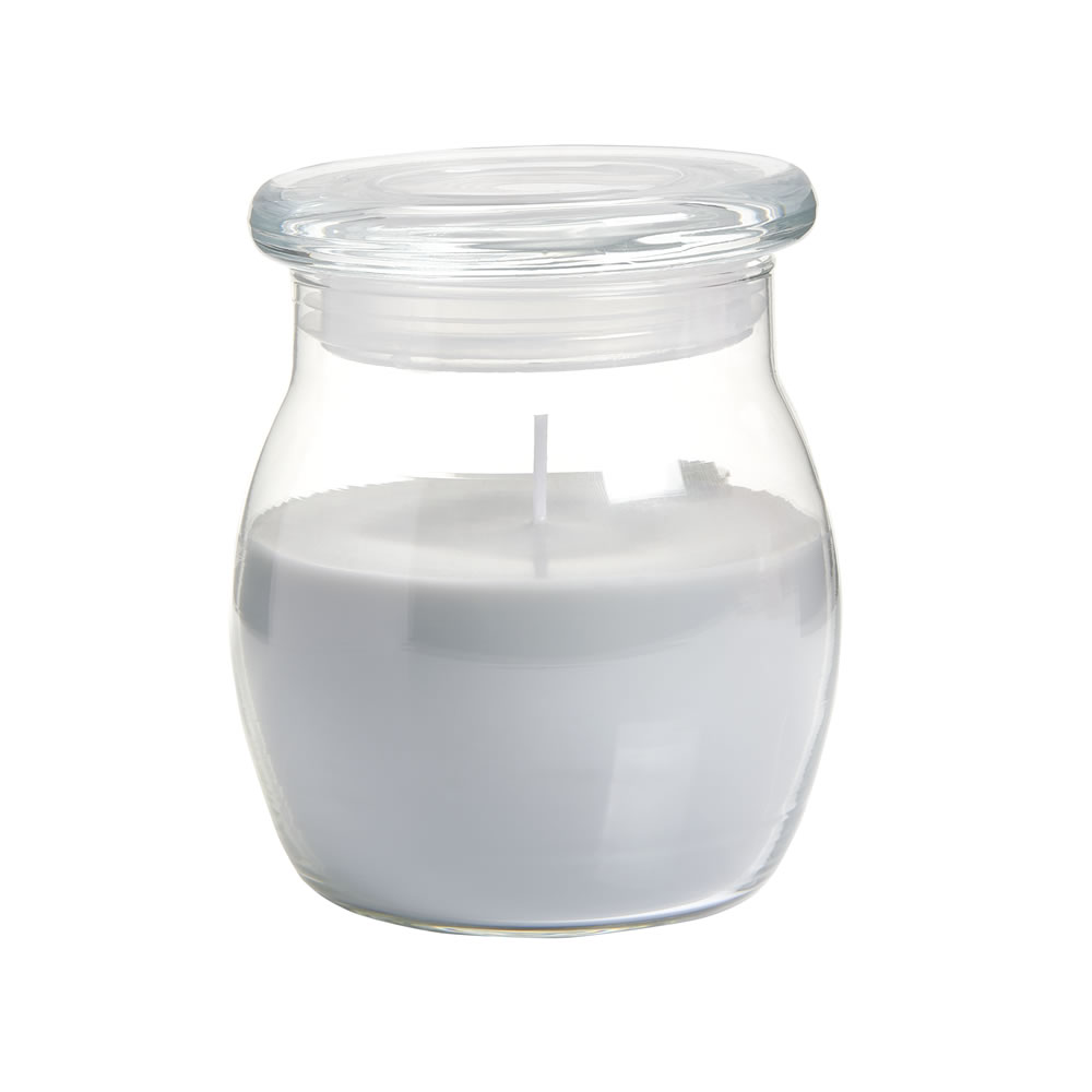 Wilko Oriental Sandalwood Glass Candle Jar Image