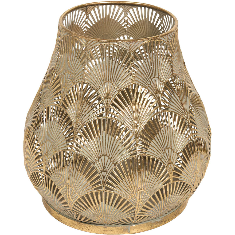 Athena Metal Lantern Gold Image 1