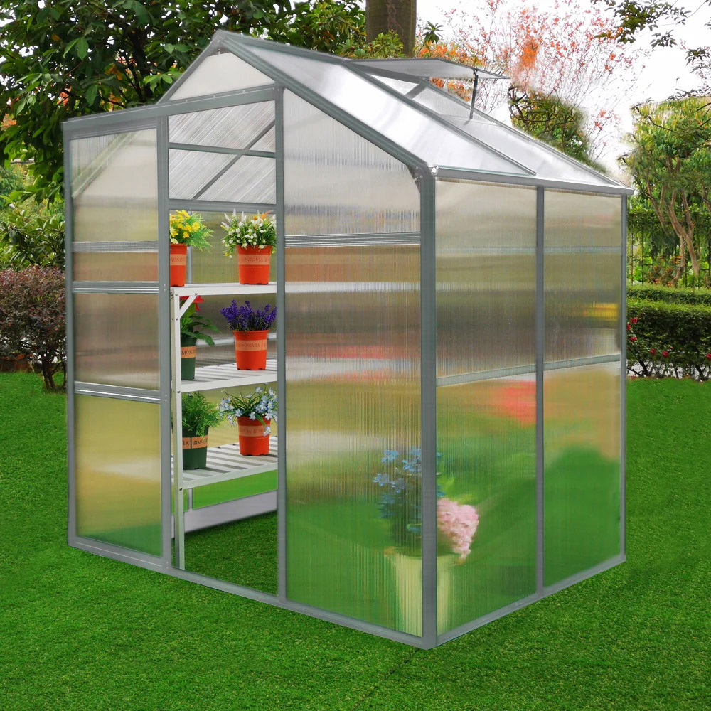 MonsterShop 6 x 4ft Greenhouse Image 2