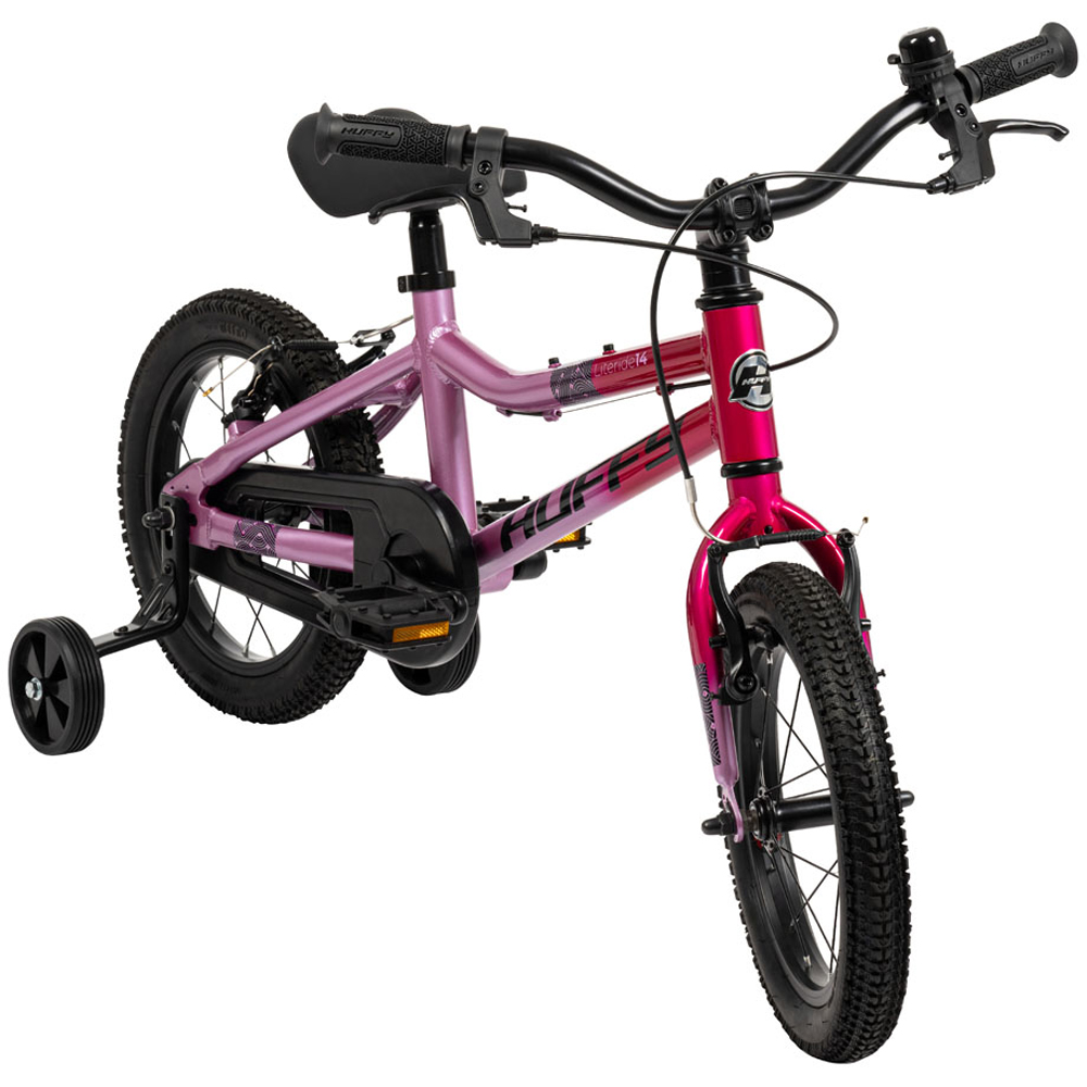 Huffy Literide Kids Single Speed 14 inch Bubblegum Pink Bike Image 1
