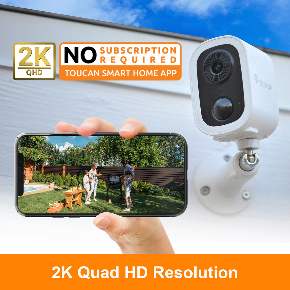 Toucan S4 Wireless Security Camera 3 Pack Image 3