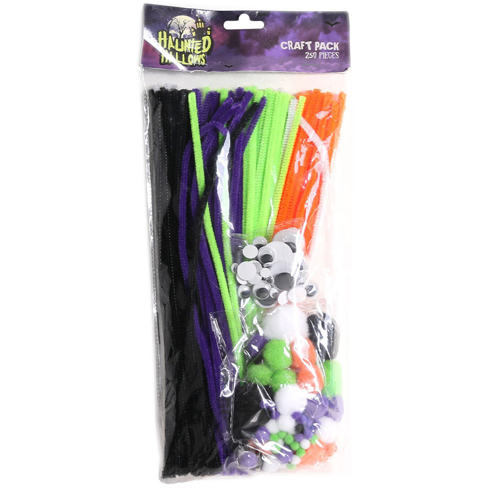 Haunted Hallows Halloween 250 Piece Craft Pack Image 1