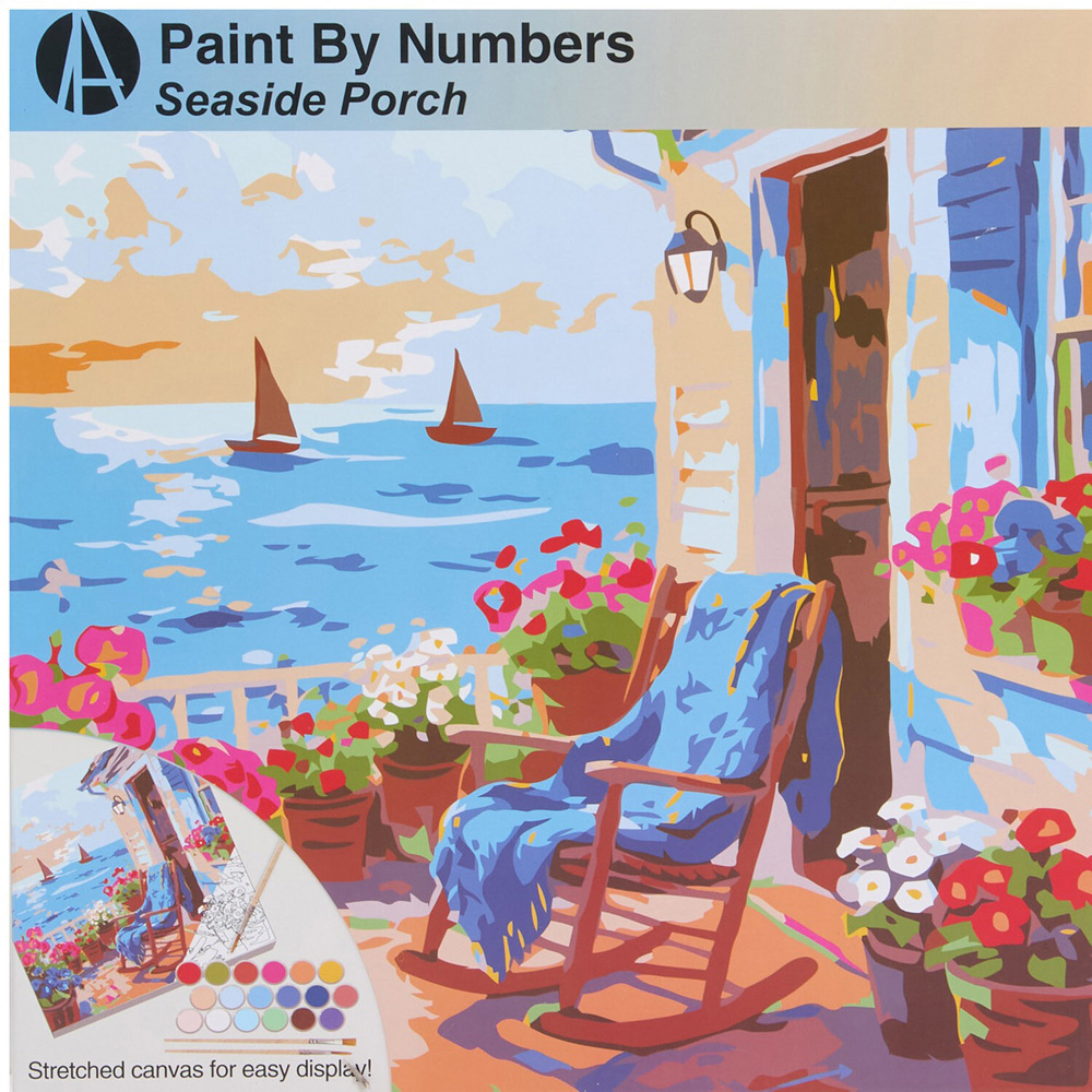 Paint By Numbers Seaside Porch Kit Image 2