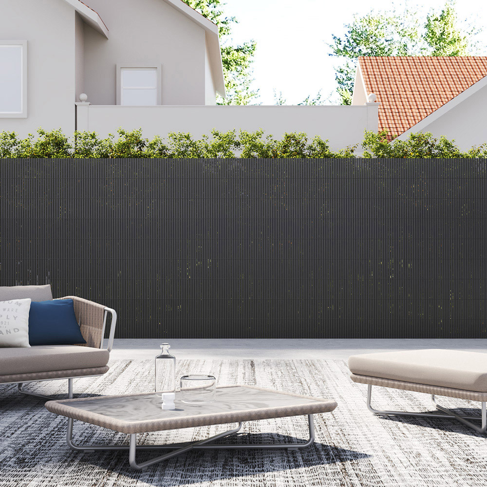 Living and Home 3 x 1.5m UV Resistant PVC Privacy Screen Image 1
