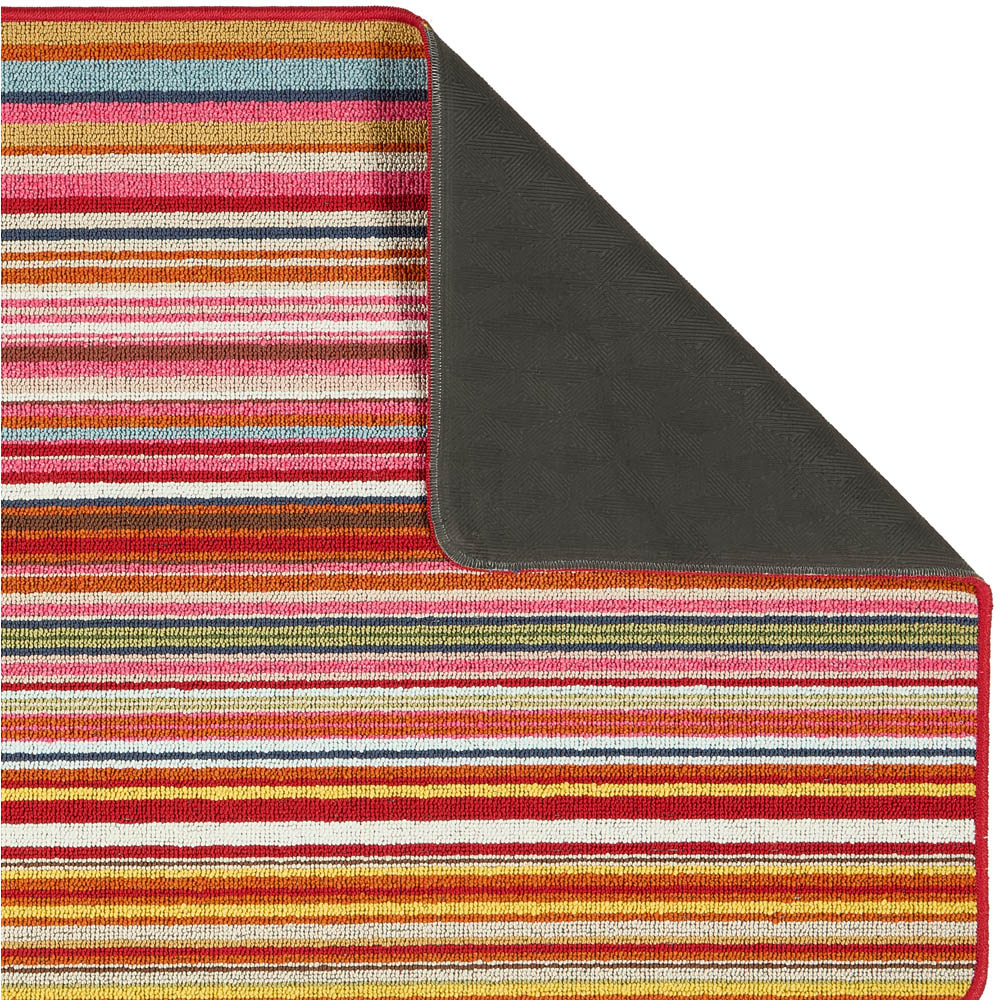 My Mat Candy Multicolour Bright Stripe Stain Resistant Mat 67 x 200cm Image 3