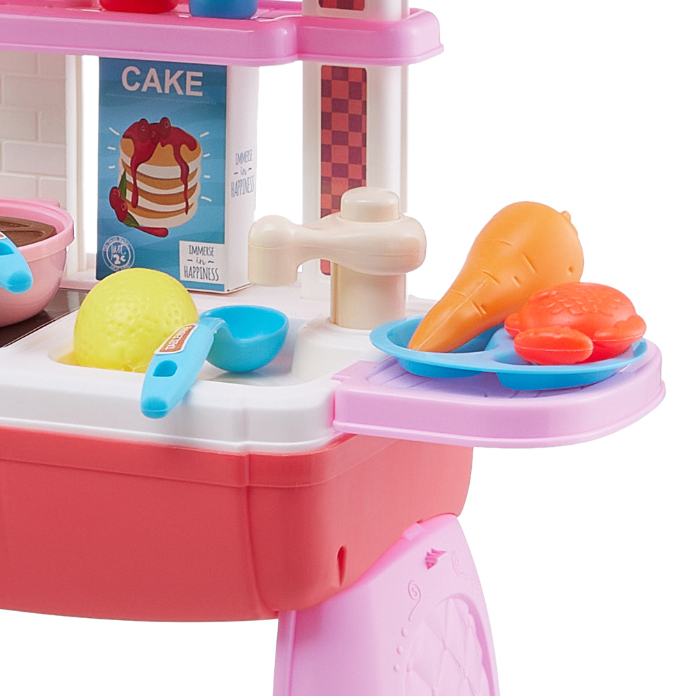 Living and Home Portable Cookhouse Toy Set Image 4