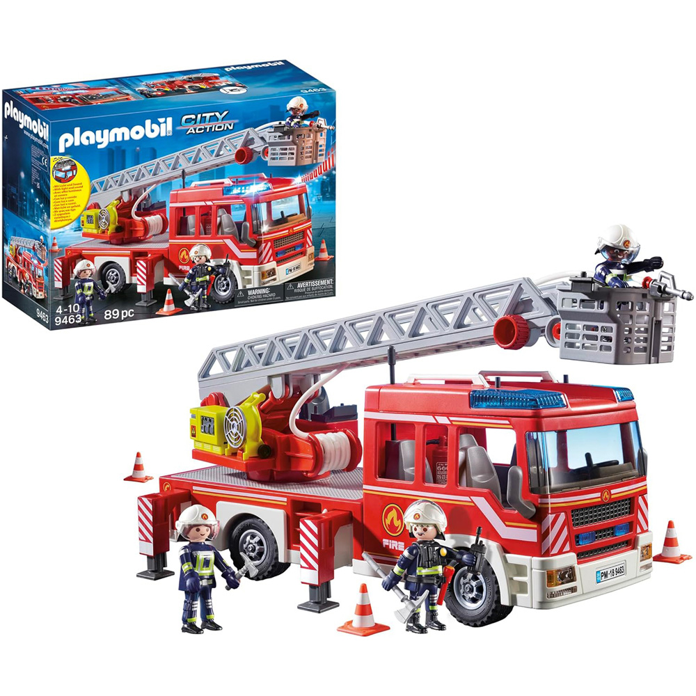 Playmobil Fire Ladder Playset Image 4