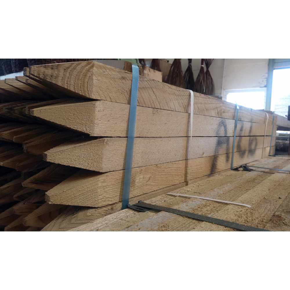 Inspirational Gifting Square Pointed Wooden Tree Stake 1.2m x 45mm 20 Pack Image 3