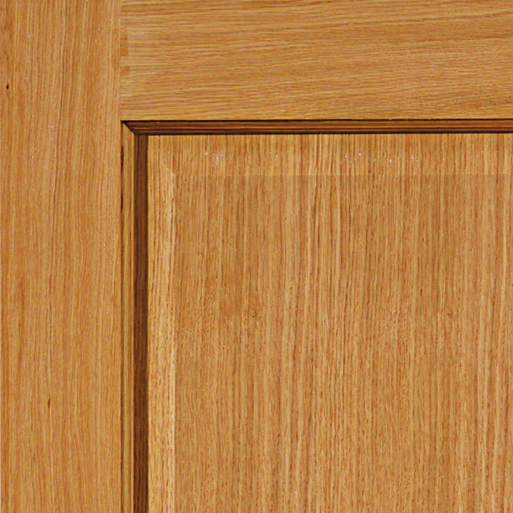 JB Kind Trent Oak Veneered FD30 Unfinished Internal Door 1981 x 838mm Image 3
