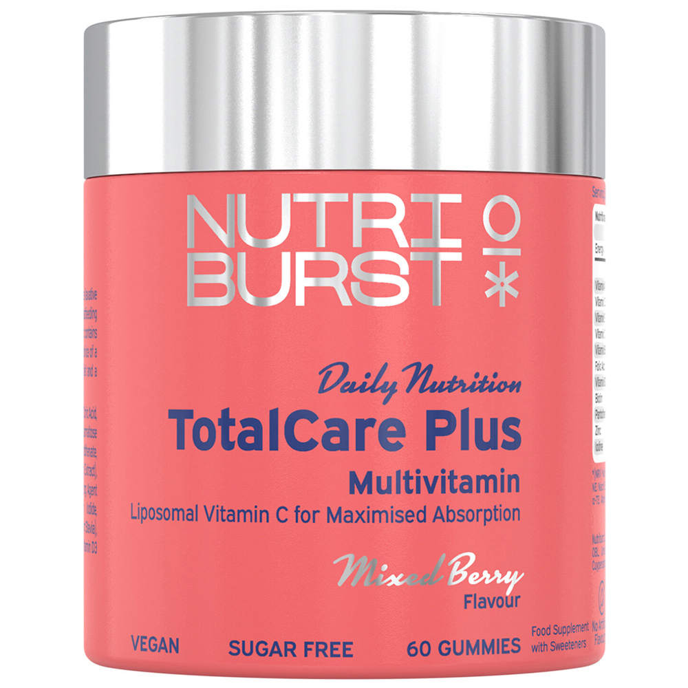 Nutriburst TotalCare Plus Mixed Berry Multivitamin Gummies 60 Pack Image