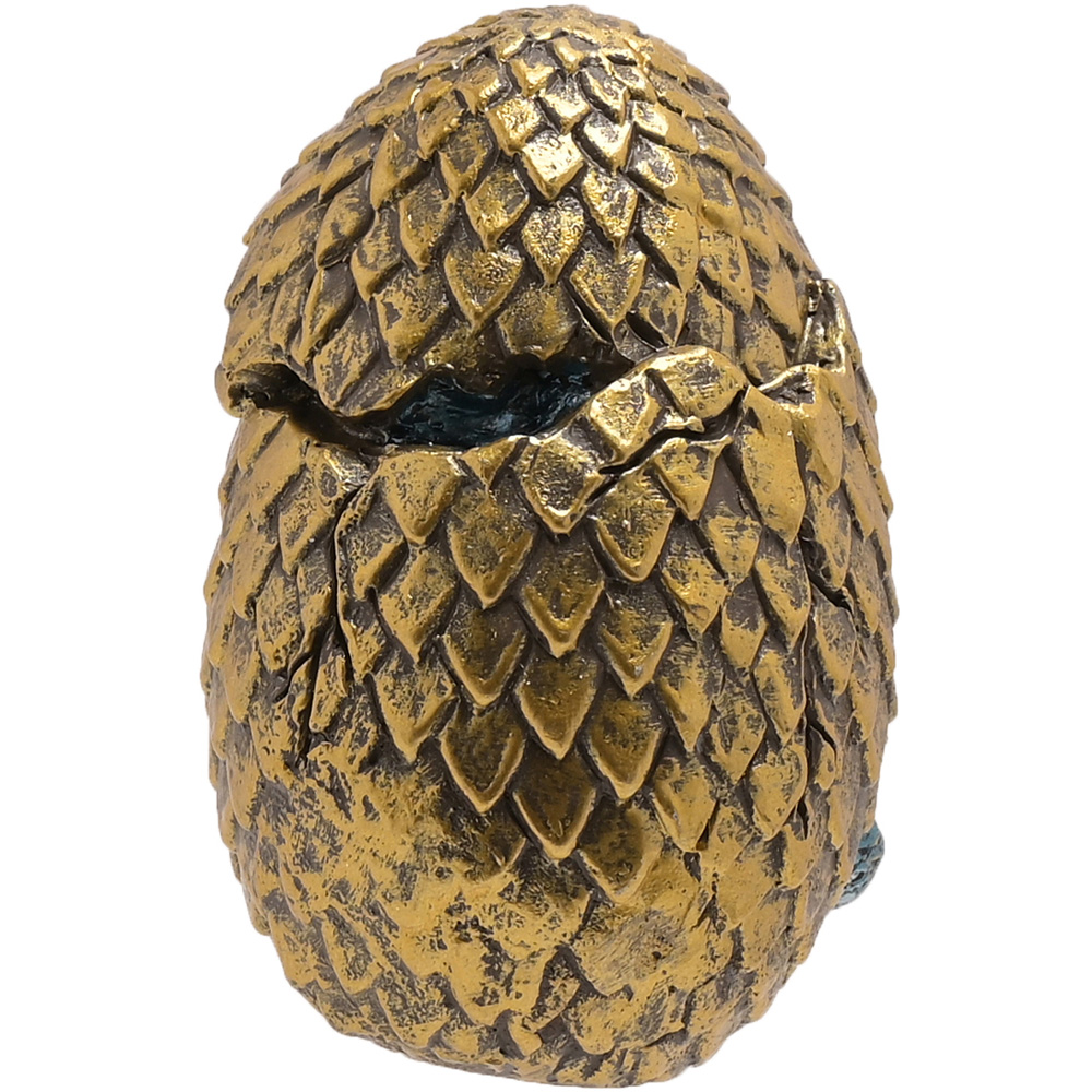 Hocus Pocus Halloween Golden Orion Dragon Egg Figurine Image 5