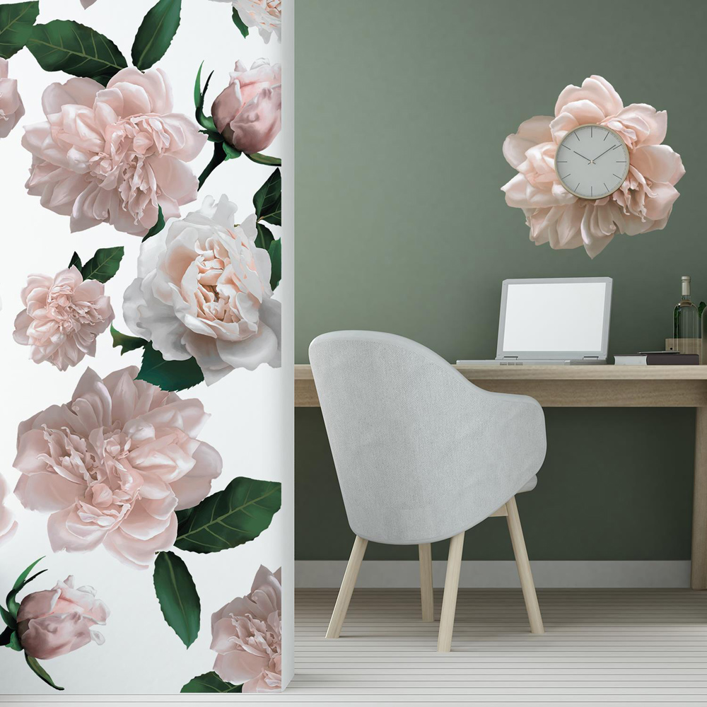 Walplus Classic Roses Flower Theme Wall Stickers Image 2