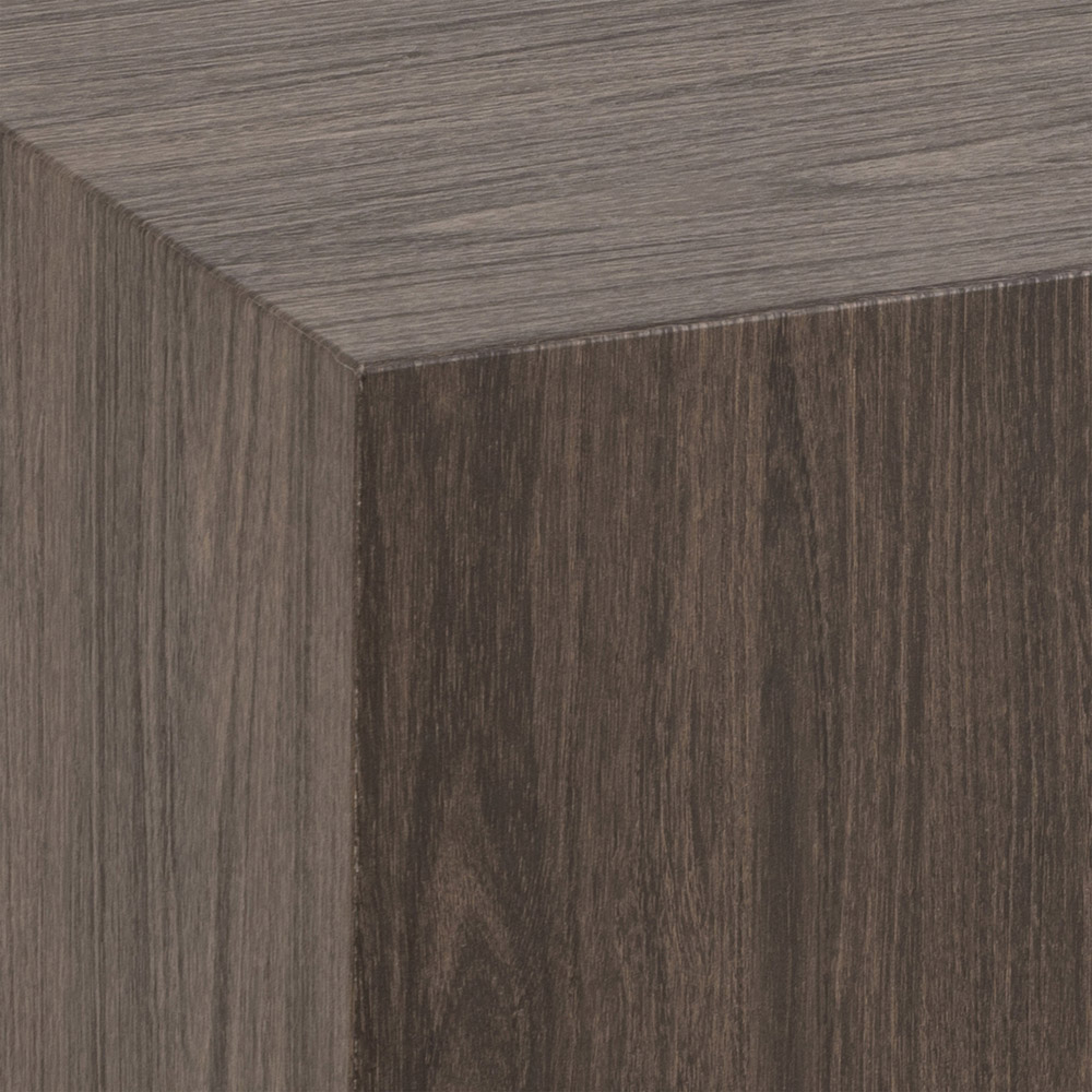 Florence Dice Smoked Ash Square Coffee Table Set of 2 Image 4