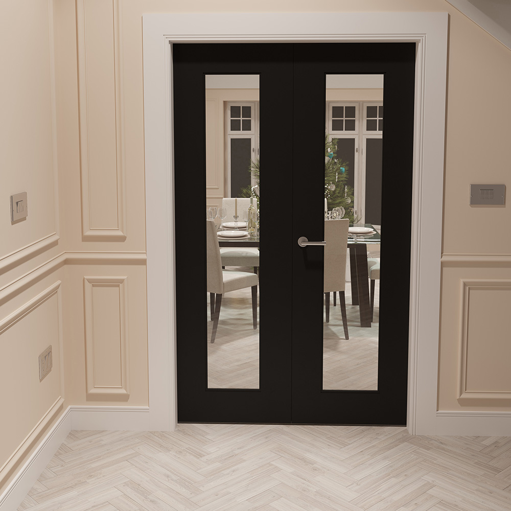 National Skirting White Groove II Primed Skirting Board 18mm 95 x 3040mm Image 4
