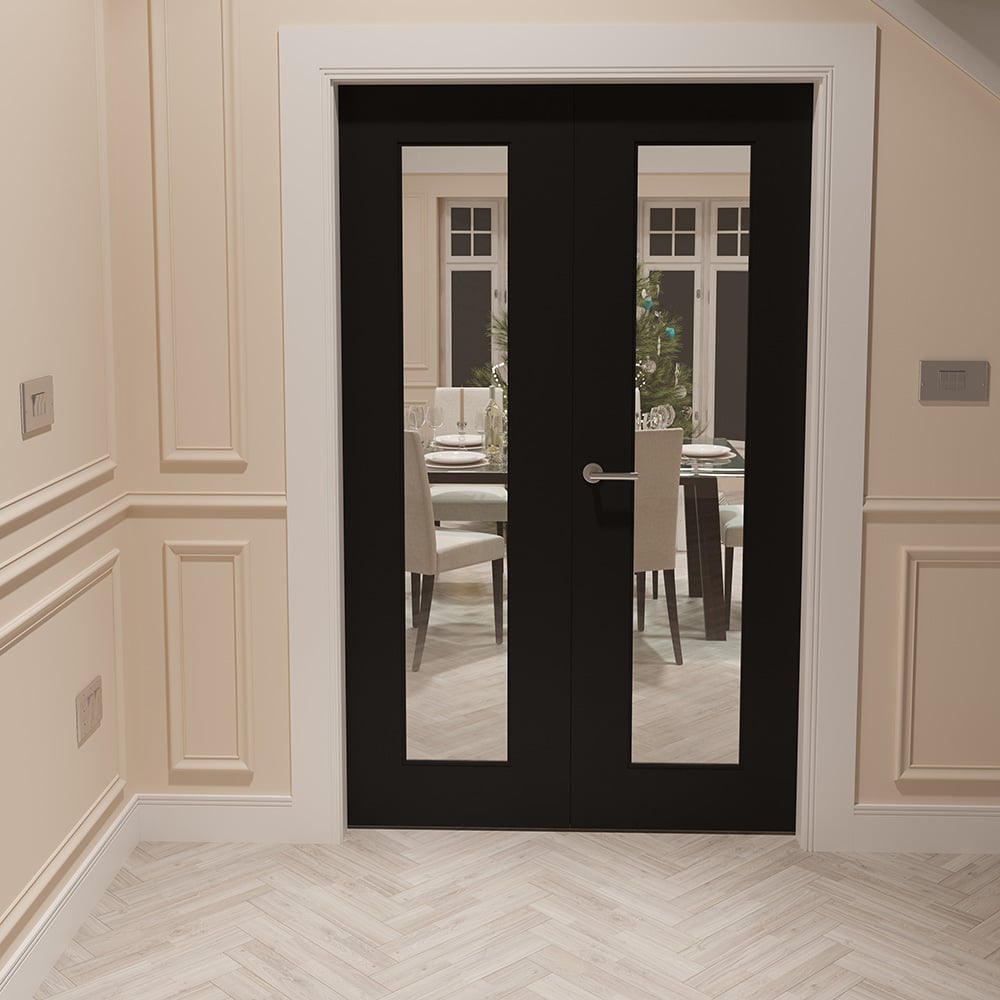National Skirting White Groove II Primed Skirting Board 18mm 250 x 4200mm Image 4