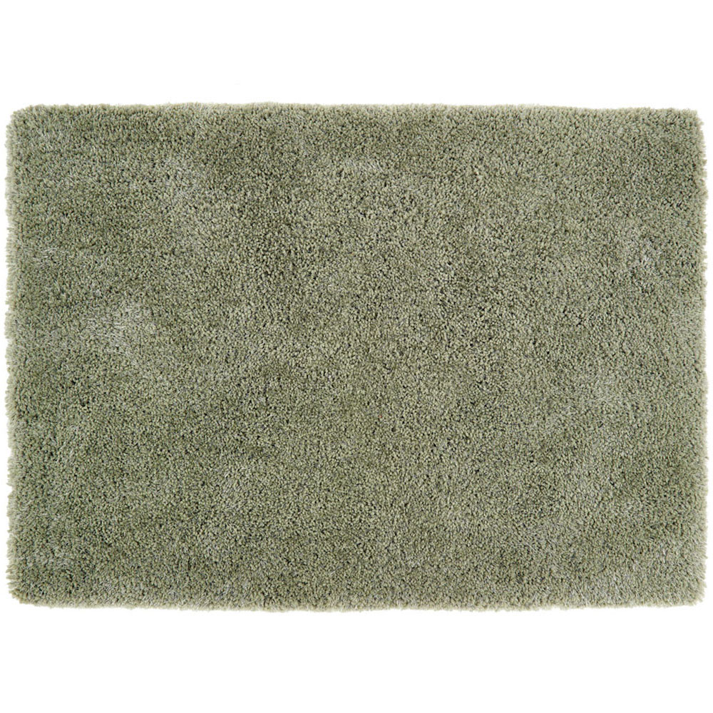 Origins Chicago Sage Green Shaggy Rug 160 x 230cm Image 1