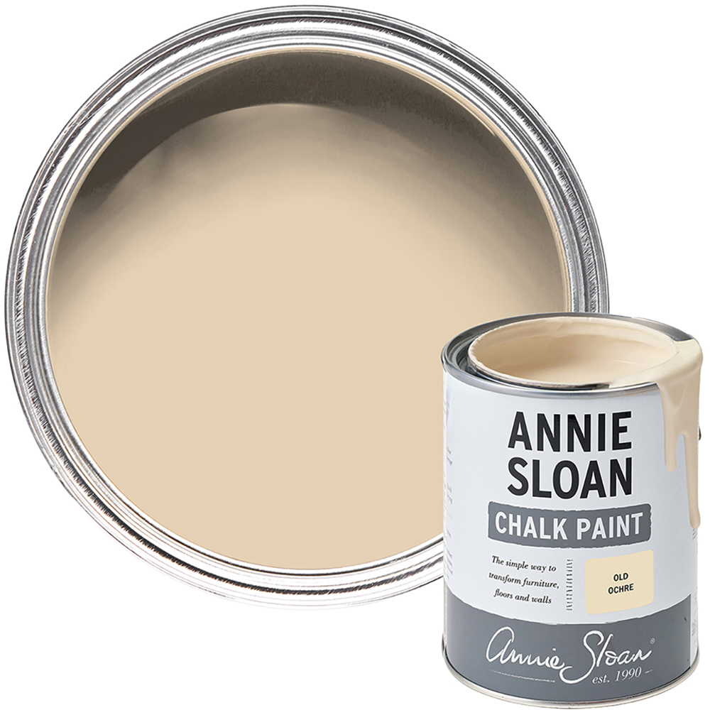 Annie Sloan Old Ochre Matt Chalk Paint 1L Image 1