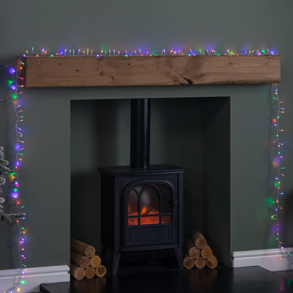 Samuel Alexander TreeBrights 750 Multicoloured LED Clear Cable Christmas String Lights 18.7m Image 3